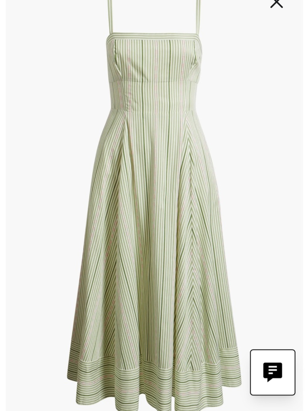 hill House Home The Margot Stripe Fit & Flare Midi Dress
 
GREEN JACQUARD STRIPE